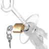 FUKR Plug de chasteté anale Expand Lock 13 x 5cm